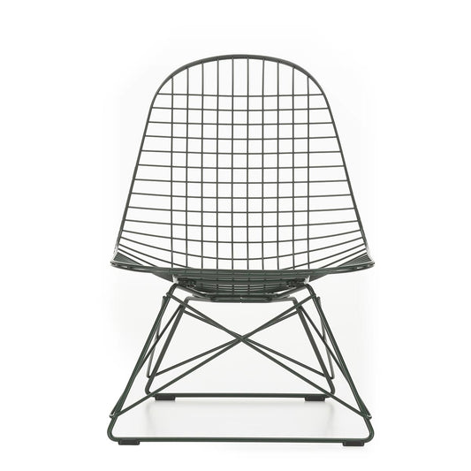 LKR Eames Wire Chair | Dark Green Powder Coated Frame
