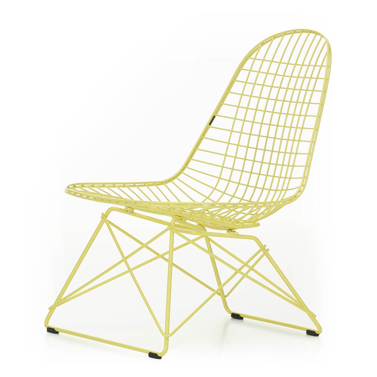 LKR Eames Wire Chair | Citron Powder Coated Frame