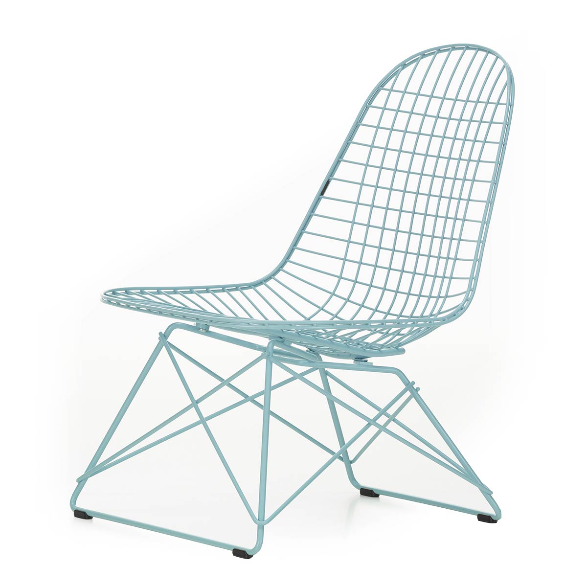 LKR Eames Wire Chair | Sky Blue Powder Coated Frame