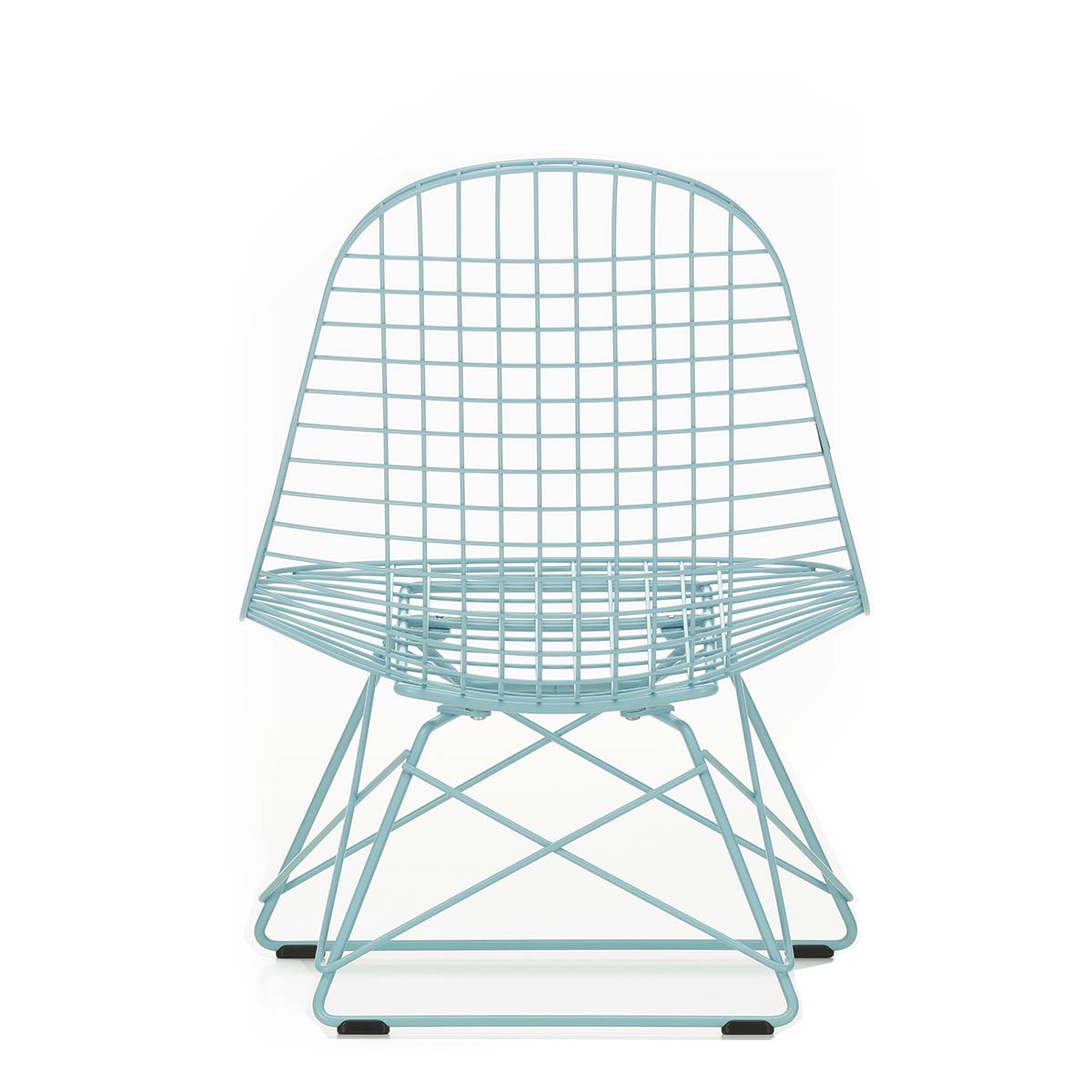 LKR Eames Wire Chair | Sky Blue Powder Coated Frame