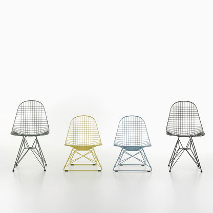 LKR Eames Wire Chair | Sky Blue Powder Coated Frame