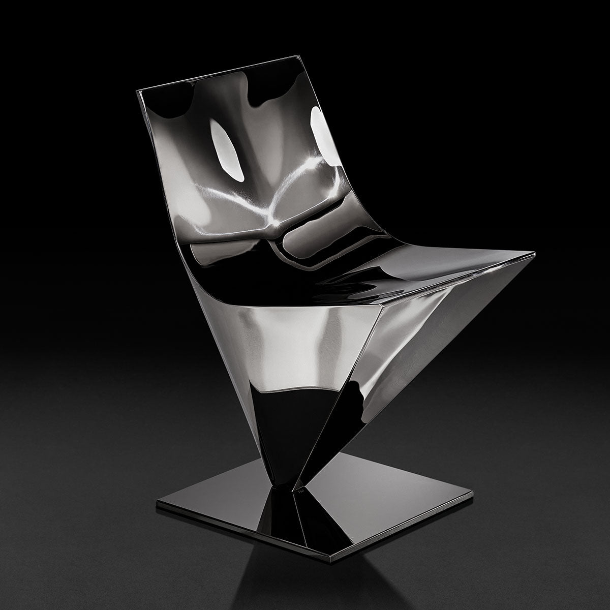 30th Anniversary Lofty Chair | Hand Polished Stainless Steel