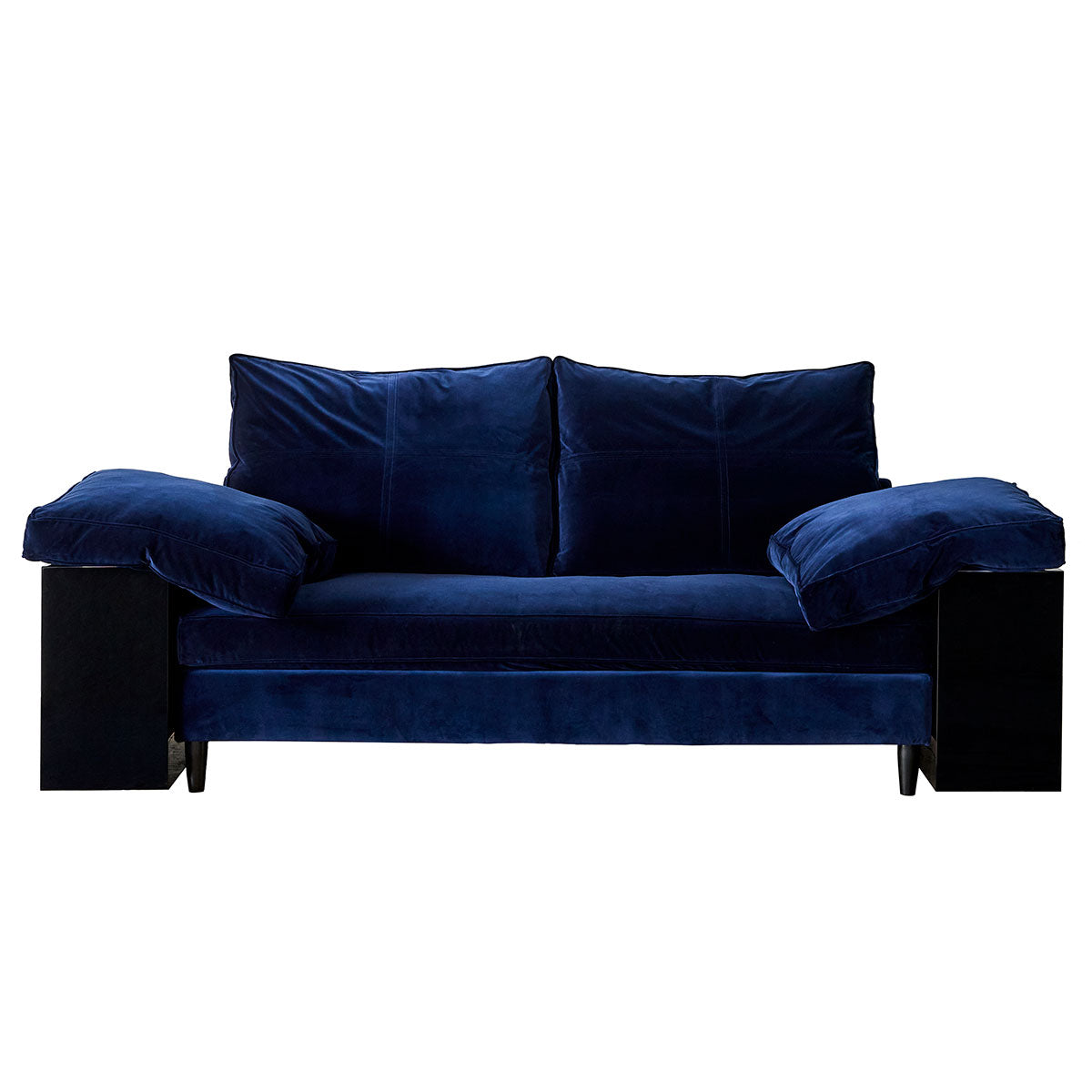 Eileen Gray Lota Sofa | Indigo 104 Velvet Upholstery