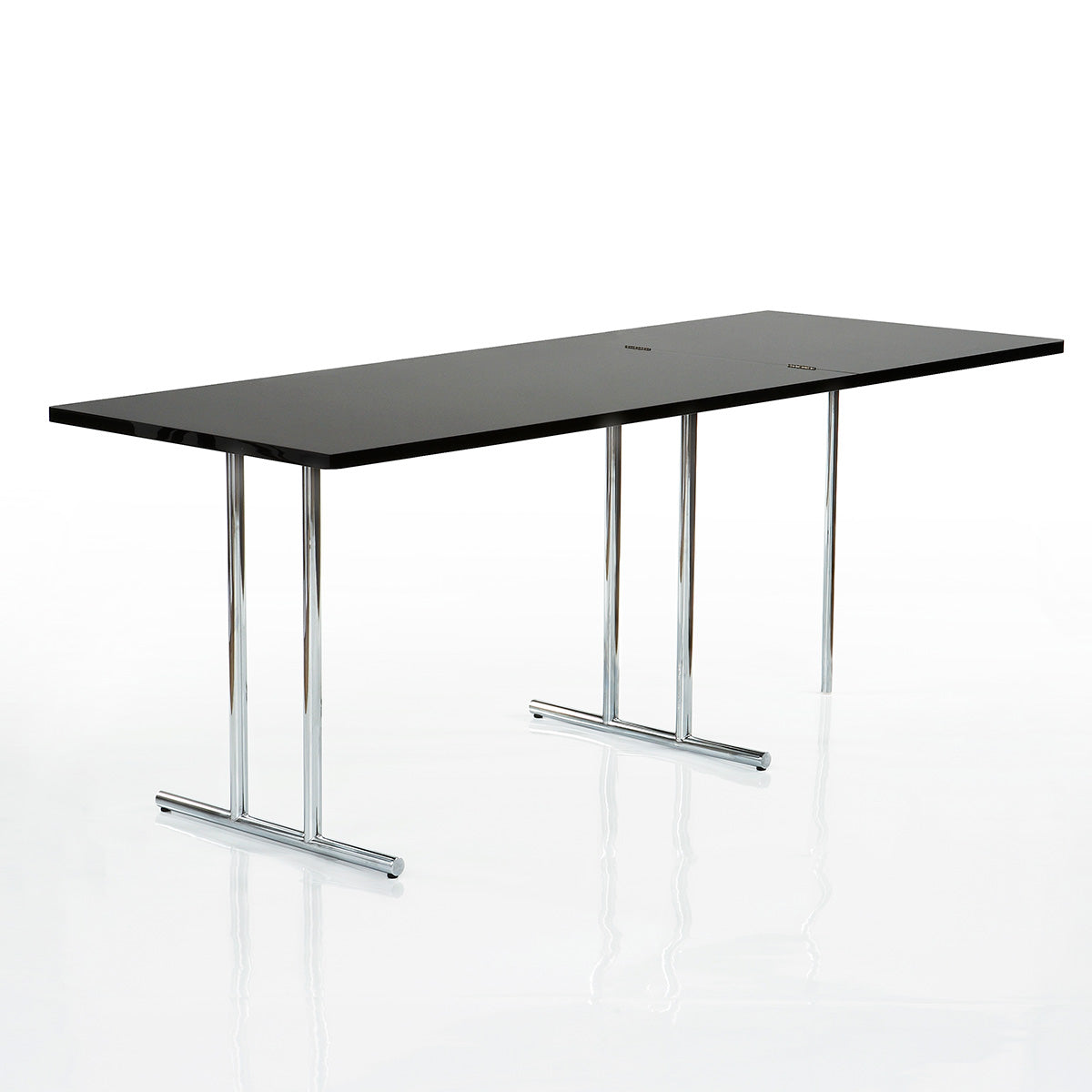 Eileen Gray Lou Perou Table | Glossy Black Lacquer
