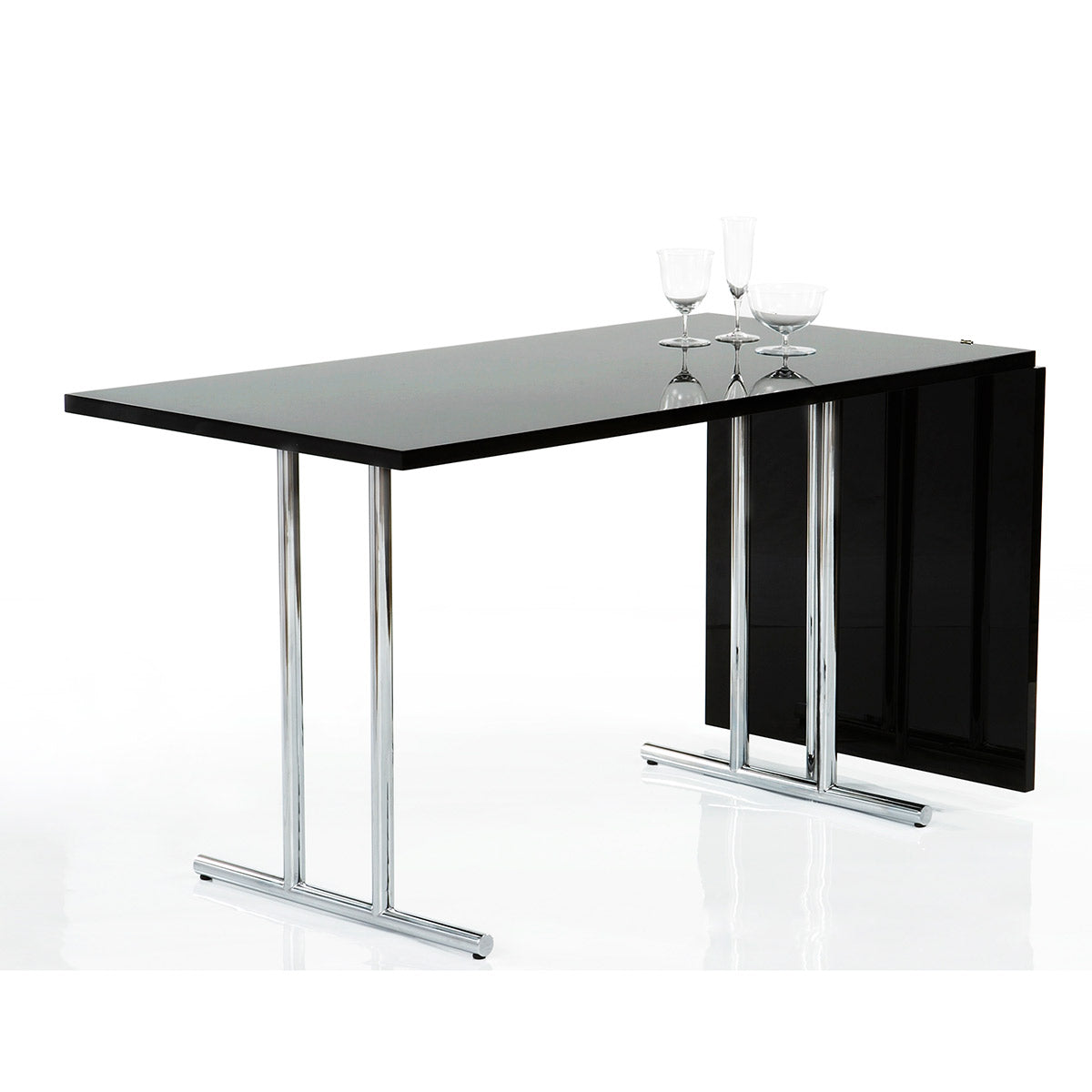 Eileen Gray Lou Perou Table | Glossy Black Lacquer