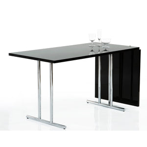 Eileen Gray Lou Perou Table | Glossy Black Lacquer