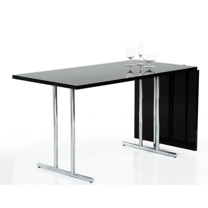 Eileen Gray Lou Perou Table | Glossy Black Lacquer