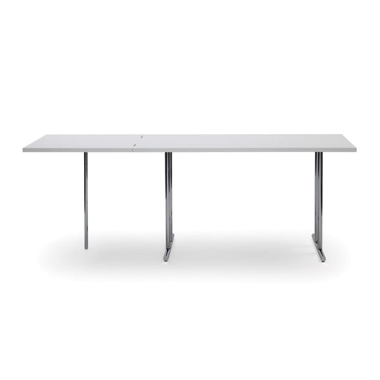 Eileen Gray Lou Perou Table | Glossy White Lacquer