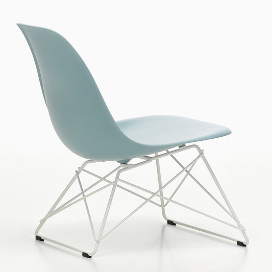 LSR Eames Plastic Lounge Chair | Polypropylene Seat Shell in Ice Grey