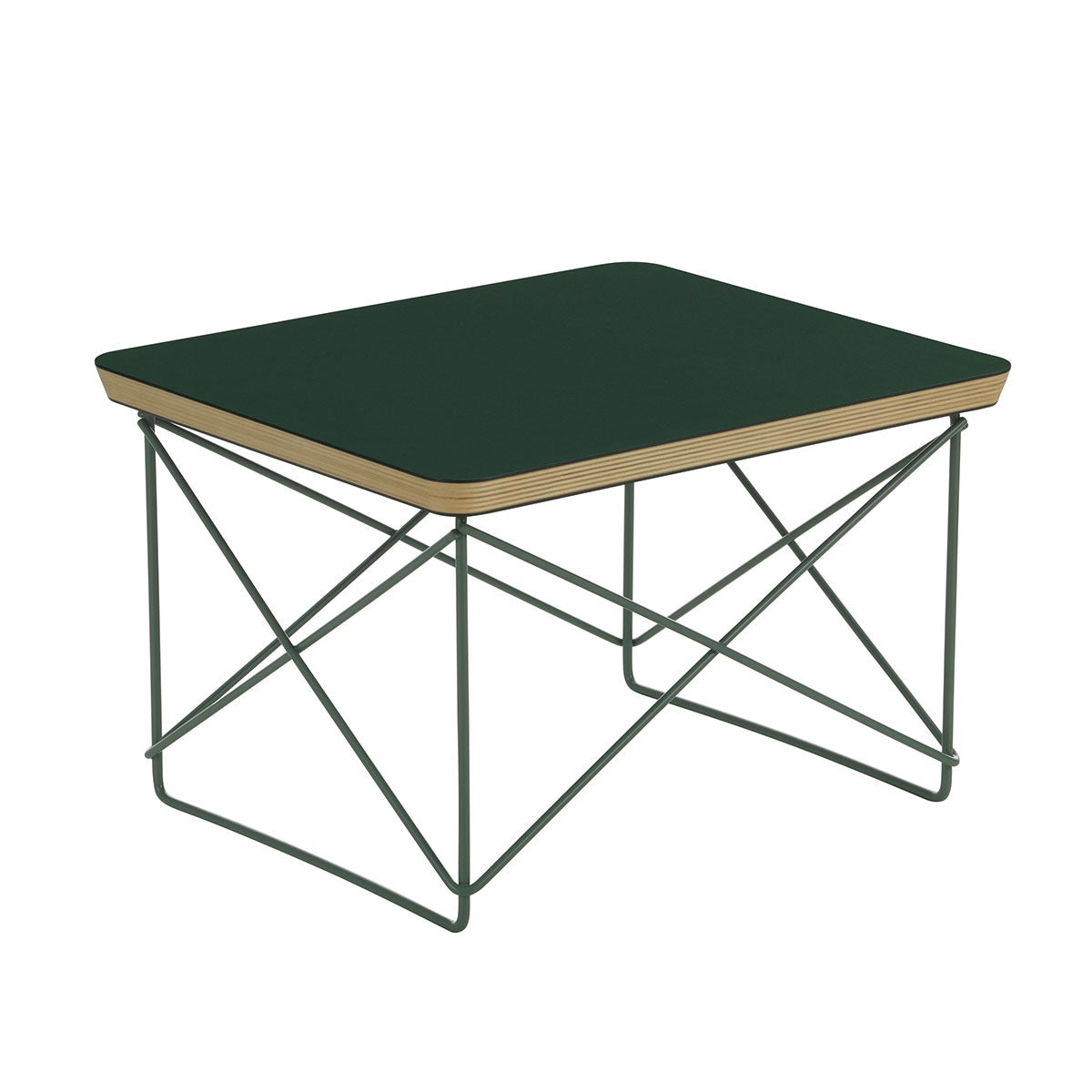 Eames LTR Occasional Table | Jade Linoleum Plywood Top