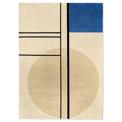 Eileen Gray De Stijl Rug | Hand Knotted Pure New Wool