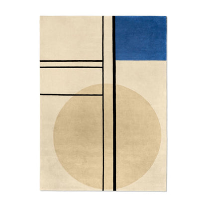 Eileen Gray De Stijl Rug | Hand Knotted Pure New Wool