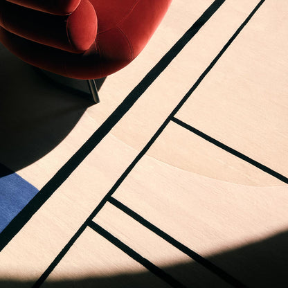 Eileen Gray De Stijl Rug | Hand Knotted Pure New Wool