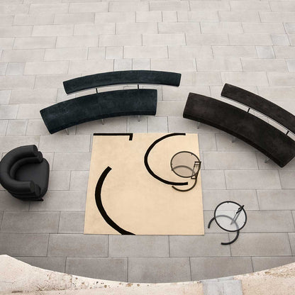 Eileen Gray Faubourg Rug | Hand Knotted Pure New Wool