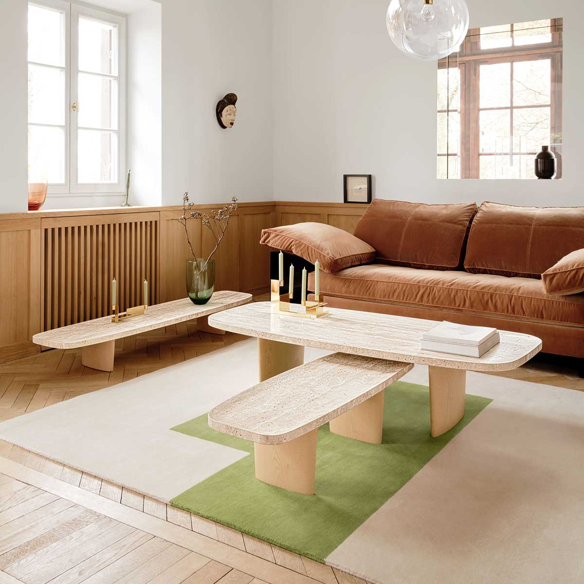 Eileen Gray Kilkenny Rug | Hand Knotted Pure New Wool