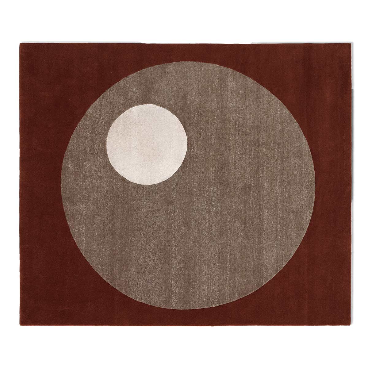 Eileen Gray La Lune Rug | Hand Knotted Wool Silk and Nettle