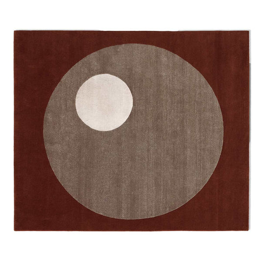 Eileen Gray La Lune Rug | Hand Knotted Wool Silk and Nettle