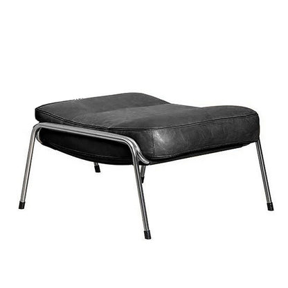 Maggiolina Pouf | Black 0306 Pelle Nappa Leather
