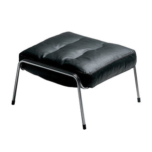 Maggiolina Pouf | Black 0306 Pelle Nappa Leather