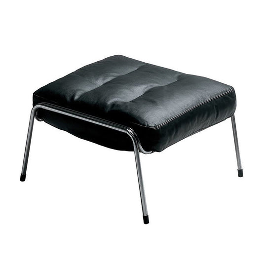 Maggiolina Pouf | Black 0306 Pelle Nappa Leather