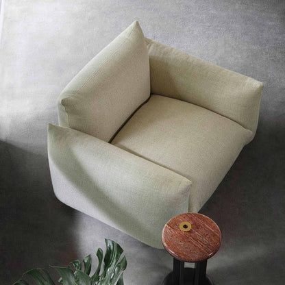 Marenco 2018 Sofa 1 Seat | Light Grey Lama 801 Fabric
