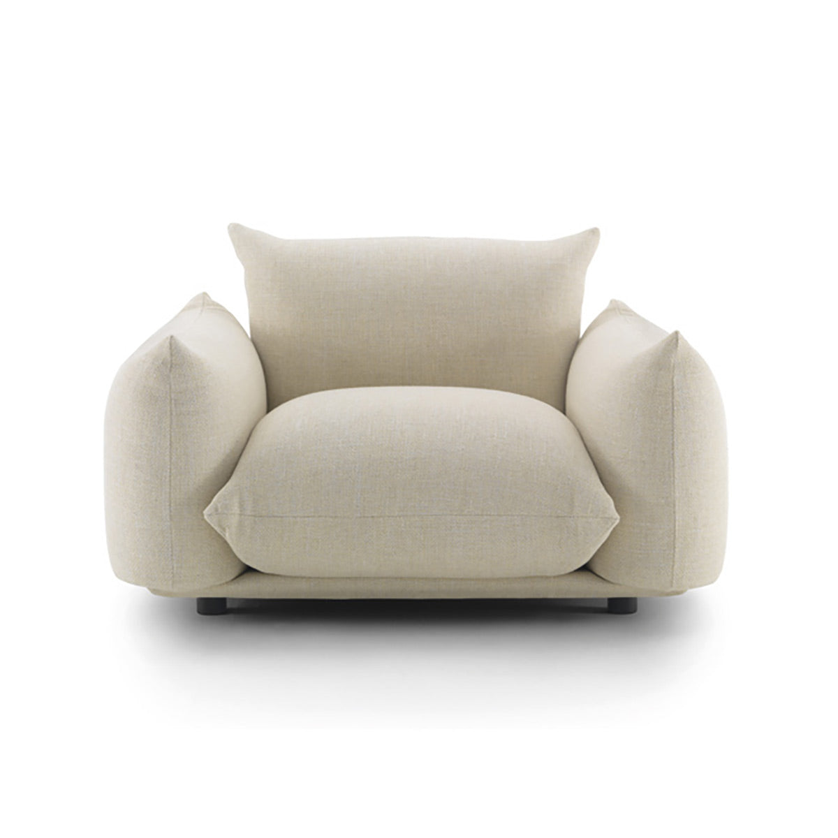 Marenco 2018 Sofa 1 Seat | Brown Mistral 07 Velvet
