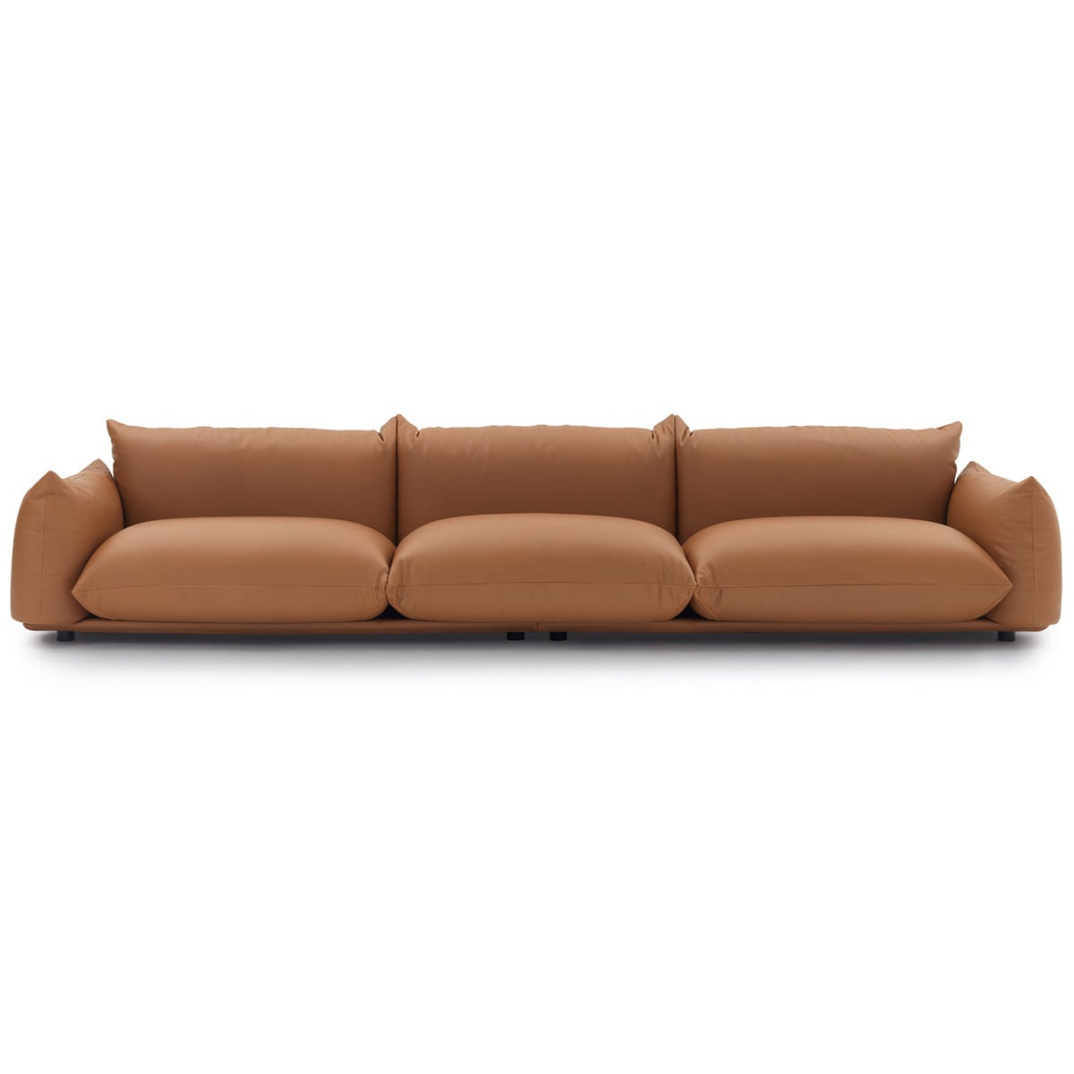 Marenco 2018 Sofa 3 Seat Large | Cognac Rubino 4 Leather