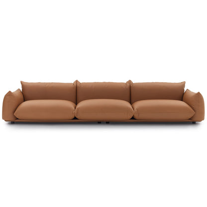 Marenco 2018 Sofa 3 Seat Large | Cognac Rubino 4 Leather