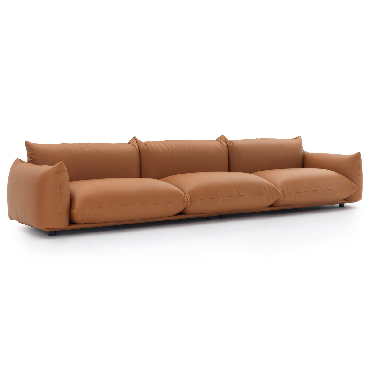 Marenco 2018 Sofa 3 Seat Large | Cognac Rubino 4 Leather
