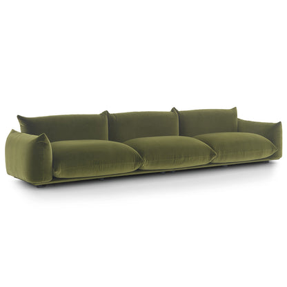 Marenco 2018 Sofa 3 Seat Large | Moss Green Mistral 1401 Velvet