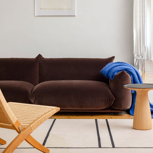 Marenco 2018 Sofa 2 Seat Large | Brown Mistral 07 Velvet