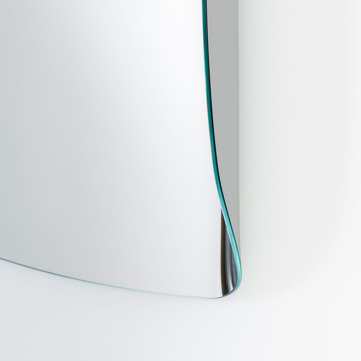 Marlene Rectangular Wall Mirror | Back Painted White