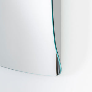 Marlene Rectangular Wall Mirror | Back Painted White