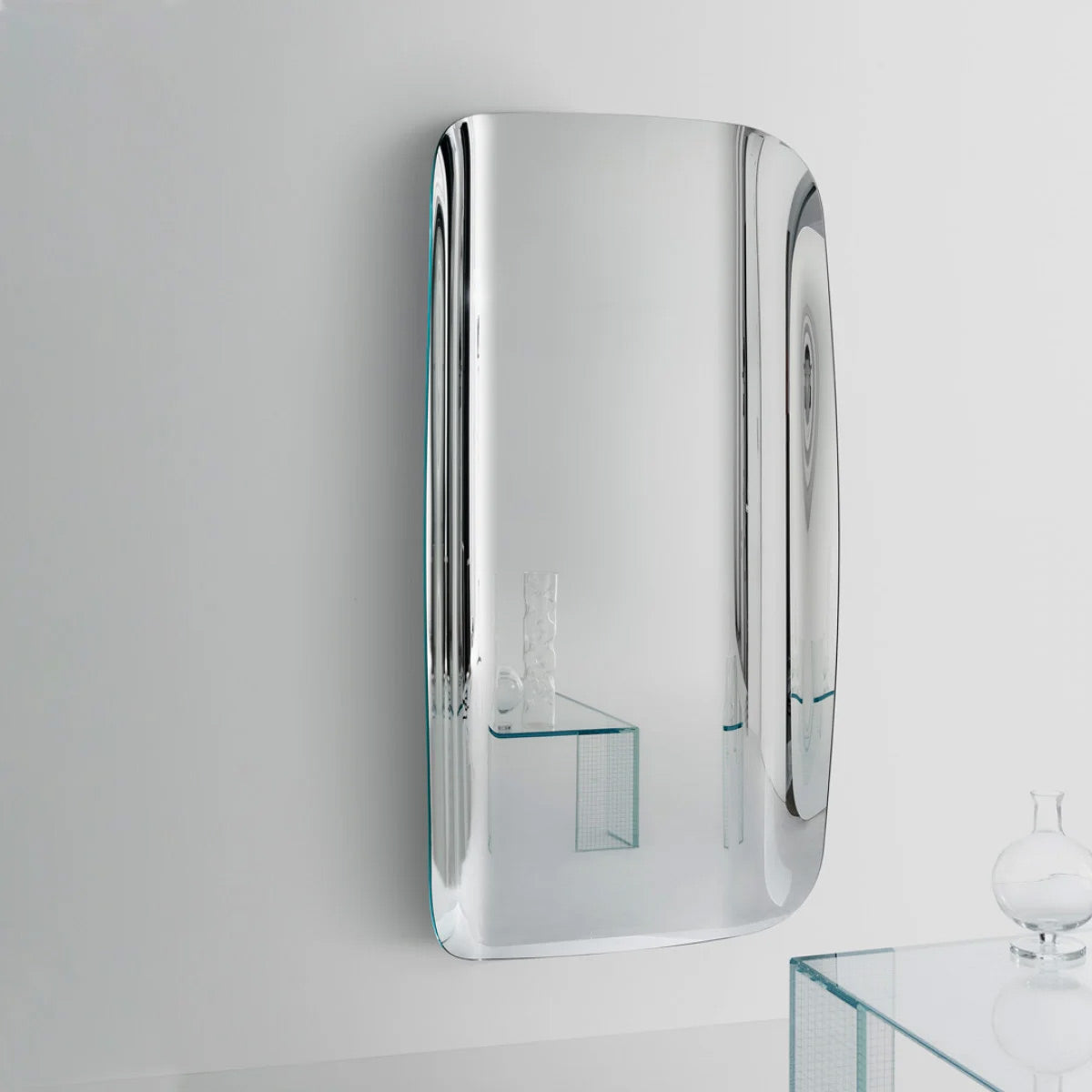 Marlene Full Length Wall Mirror | Back Painted Silver