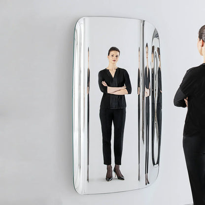 Marlene Full Length Wall Mirror | Back Painted Silver