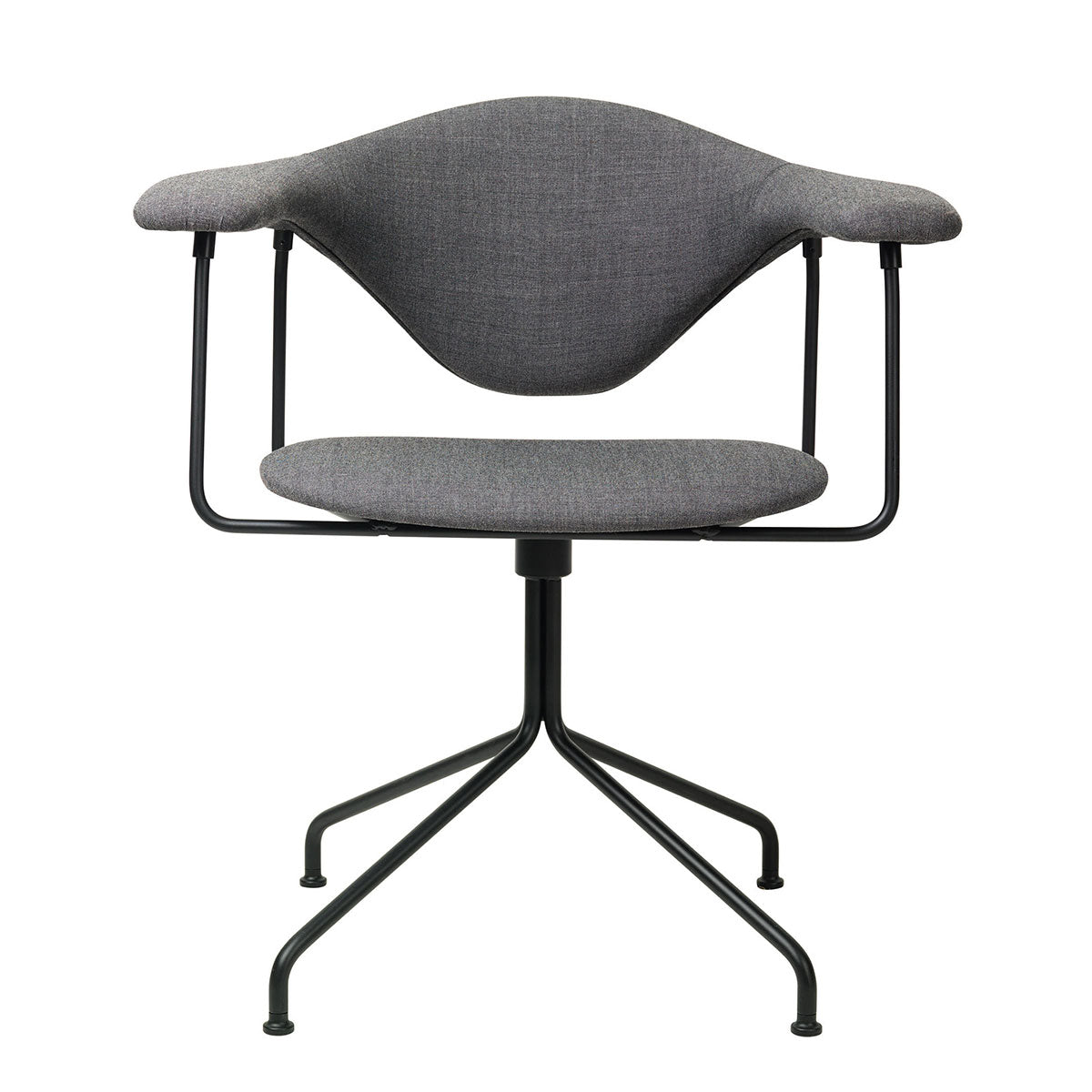 Masculo Meeting Chair | Remix Fabric 173 Dark Grey