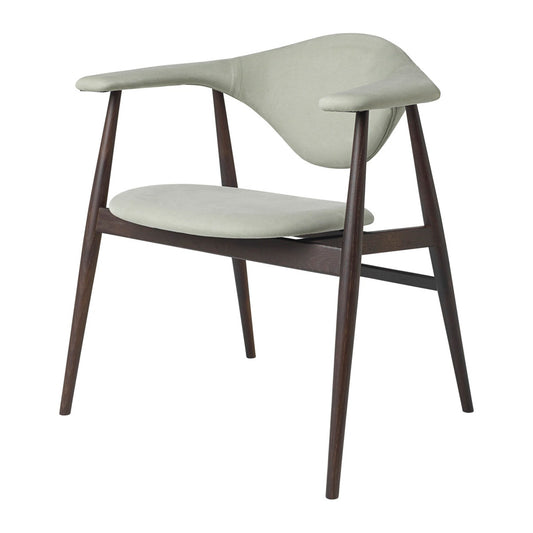 Masculo Dining Chair 4 Legs | Remix Fabric 123 Light Grey