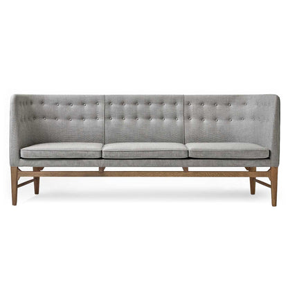 Mayor Sofa AJ5 | Hallingdal 130 Light Grey Fabric