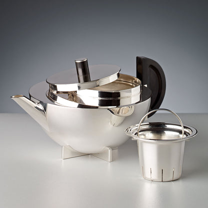 Bauhaus Tea Infuser | Silver Plated Brass