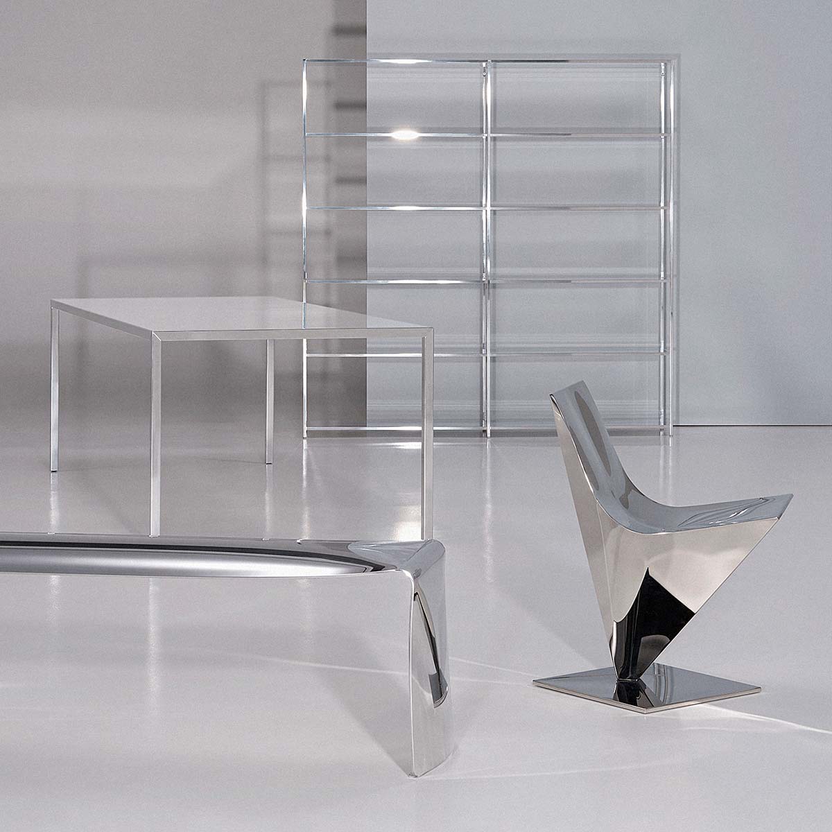 30th Anniversary Le Banc Bench | Hand Polished Aluminium