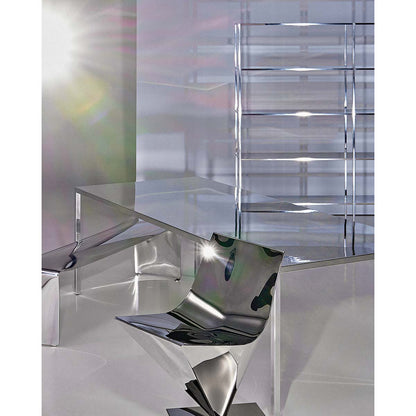 30th Anniversary Lofty Chair | Hand Polished Stainless Steel