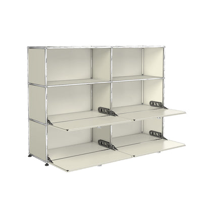 USM Medium Sideboard | Light Grey Lacquer Panels