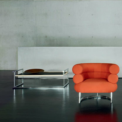 Eileen Gray Menton Table | Black and Grey Linoleum