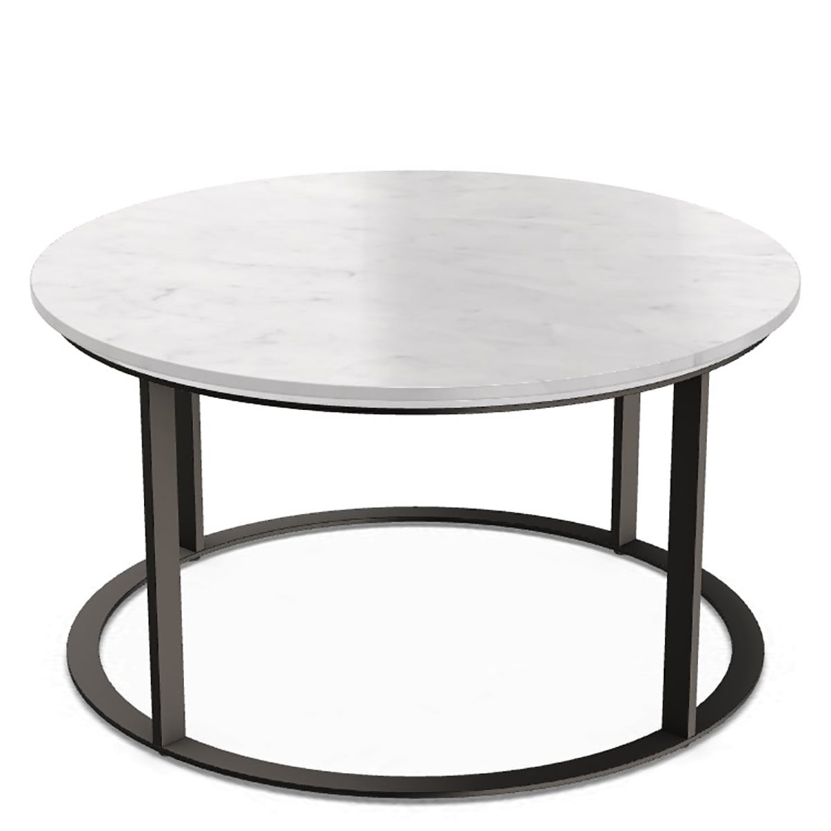 Mera Coffee Table Medium | Bianco Carrara Marble Top