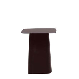 Metal Side Table Small | Chocolate High-Gloss