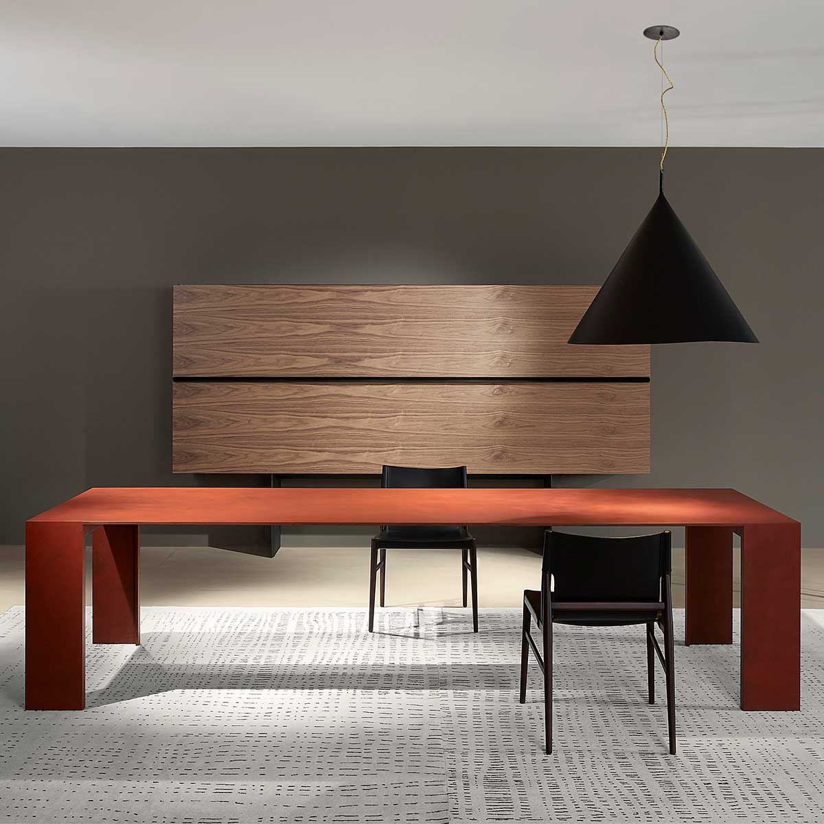 Metallico Table | M30 Rosso Antico