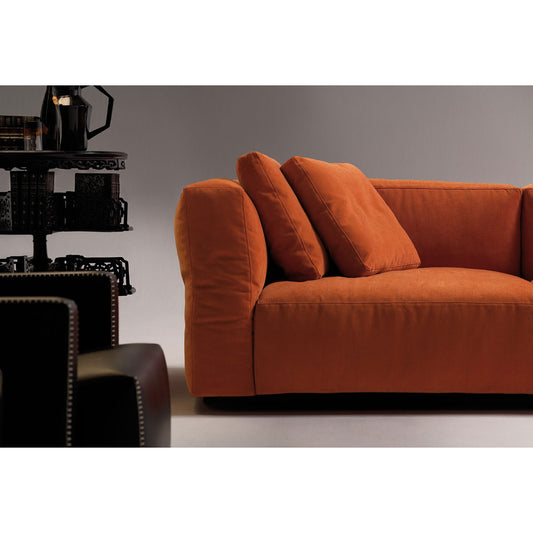 Mex Cube Sofa 220cm | Lincoln 13L579 Tomato
