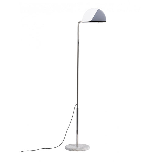 Mezzaluna Floor Lamp | Chrome