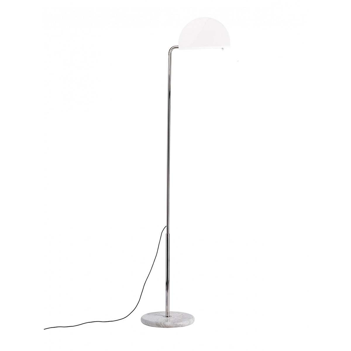 Mezzaluna Floor Lamp | White