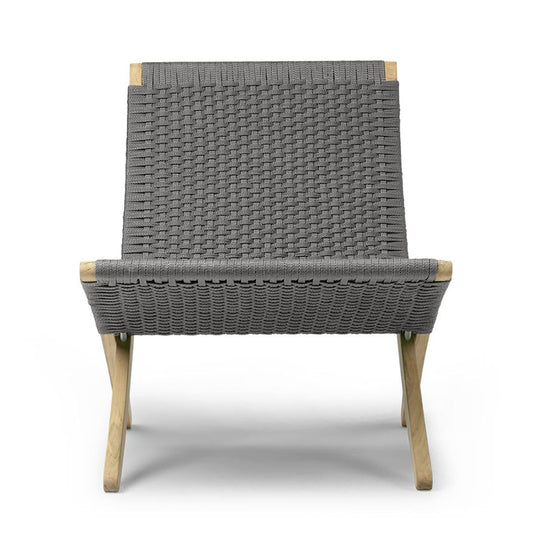 MG501 Cuba Outdoor Chair | Charcoal Rope